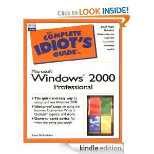  The Complete Idiots Guide to Microsoft Windows 2000 