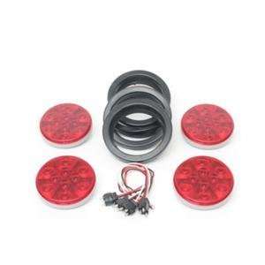   : (50) Red 4 LED Stop,Turn,Boat ,RV,Trailer,Truck Lights: Automotive