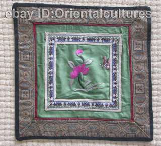   totally 100% Hand Su silk Embroidery art:bird lotus flower  