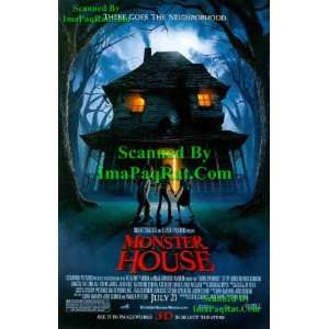  Monster House in 3 D Theaters Release Great Original 