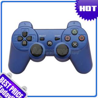   Bluetooth 6 AXIS Wireless Controller for SONY PS3 Playstation 3 Blue