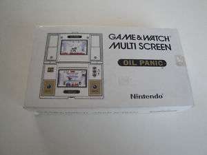 Game & Watch Nintendo Oil Panic Boxed handheld lcd  