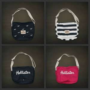 Hollister Classic Messenger Bag, Tote, Book Bag. New With Tags! Fast 