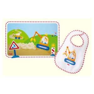  Haba Construction Site Bib and Placemat Toys & Games
