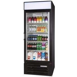 Black Beverage Air LV23 Lumavue Refrigerated Glass Door Merchandiser 