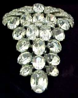 EISENBERG ORIGINAL BEAUTIFUL DRESS CLIP JEWELRY  