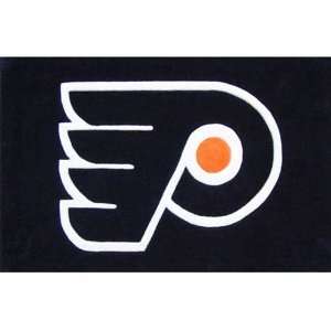  Philadelphia Flyers Rectangle Logo Floor Rug