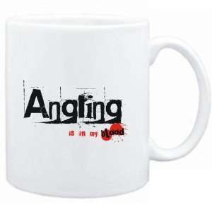    Mug White  Angling IS IN MY BLOOD  Sports