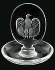 Lalique Two Swans Pin Tray 10714  