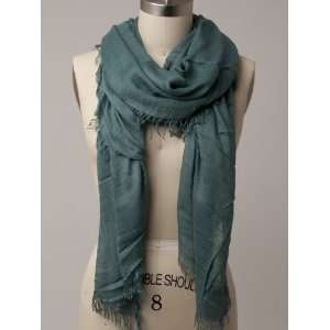   and Super Soft Touch Scarf Blueish Green