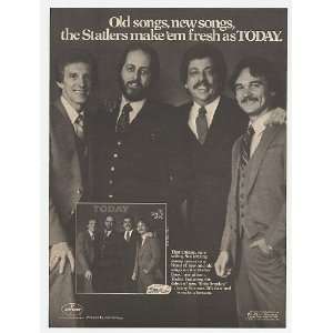  1983 The Statler Brothers Today Album Promo Print Ad 