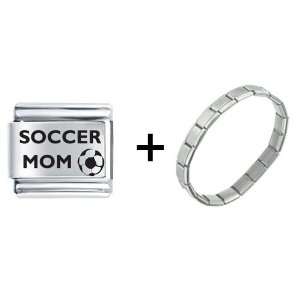  Mothers Day Gifts Soccer Mom Italian Charm: Pugster 