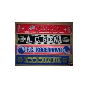  AC SIENA 54 x 9 Inch Italy SOCCER SCARF Football Banner 