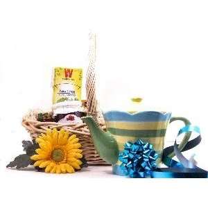  Natural Gift Baskets 280 Tea Time Basket: Home & Kitchen