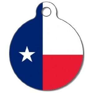  Texas Flag Pet ID Tag for Dogs and Cats   Dog Tag Art Pet 