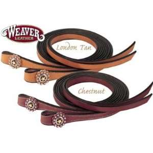  Weaver Texas Star Collection Split Reins LondonTan Sports 