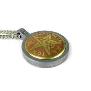 Tetragrammaton Talisman for Divine Guidance and Knowledge, Pendant on 