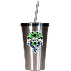  Seattle Sounders FC MLS 16Oz Stainless Steel Insulated 