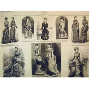   Womens Fashion Dresses 1882 Cloth Costume Ball Bodice