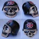 Skeleton Skull Airbrush *DEATH*Fullfac​e 3D Motorcycle Helmet 