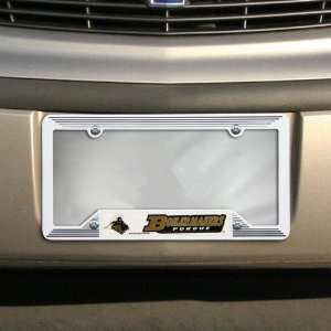  Purdue Boilermakers White Plastic License Plate Frame 