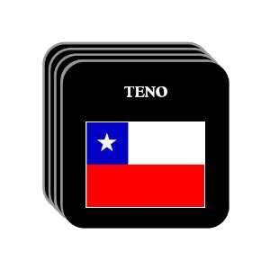  Chile   TENO Set of 4 Mini Mousepad Coasters: Everything 