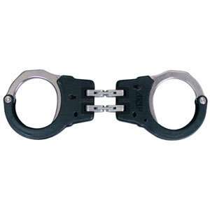  ASP   Hinged Handcuffs, Black: Sports & Outdoors