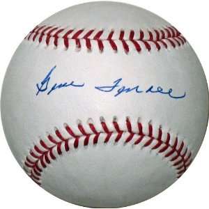  Gene Tenace Autographed/Hand Signed Official MLB Baseball 