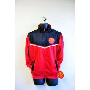  Manchester United Team Logo Warm Up Jacket   001 Sports 