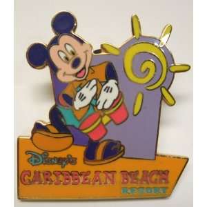   Caribbean Beach Resort   Mickey with Bongos Pin: Everything Else