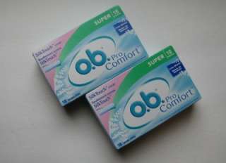 NEW in box* ob tampons*10 regular, 26 SUPERr*free ship  