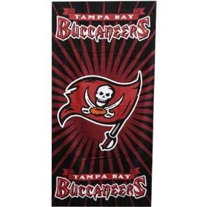  Tampa Bay Buccaneers Starburst Beach Towel: Sports 