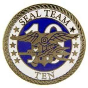  U.S. Navy SEAL Team 10 Pin 1 Arts, Crafts & Sewing