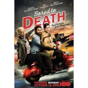  Bored To Death Mini Movie Poster 11inx17in