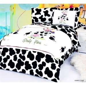  Best Quality VeHappy Cow Duvet Cover Bed in Bag Twin 