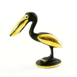 Walter Bosse Brass Pelican Figurine 