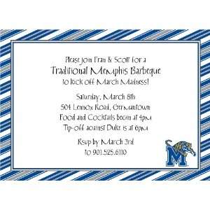  Memphis Tigers Invitations