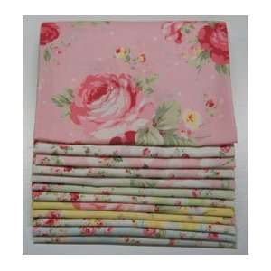  Lecien Princess Rose Fat Quarter 12 Piece Arts, Crafts 