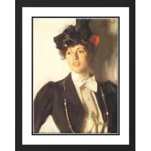  Zorn, Anders 28x36 Framed and Double Matted Martha Dana 