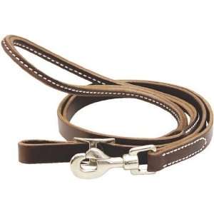  Saddlesmith of Texas Rolled Roping Reins   Burgundy Latigo 