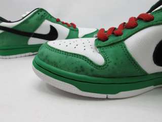   NIKE DUNK LOW PRO SB GREEN WHITE BEER RED STAR SZ 8.5 supreme  