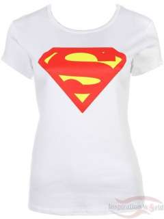 NEW WOMENS LADIES BatMan SUPERMAN SUPERWOMAN PRINTED T SHIRT TOP SIZE 