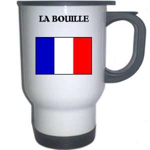  France   LA BOUILLE White Stainless Steel Mug 