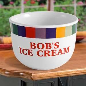  Personalized Sonoma Ice Cream Bowl
