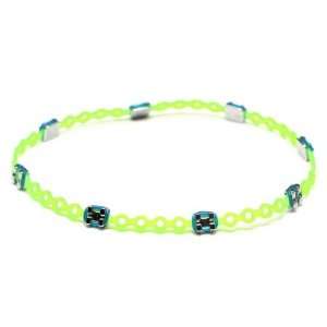  Braced Lets, Neon Green & Blue