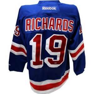  Brad Richards Autographed New York Rangers Premier Blue 