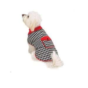  East Side Collection Polyester Reversible Houndstooth Coat 