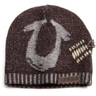   product description true religion brand beanie with horseshoe