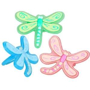  Dragonfly Rings Asst. (8) Party Supplies: Toys & Games