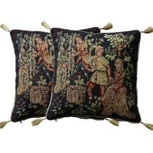   Jacquard Woven Tapestry Cushion/pillow Cover Case 18
